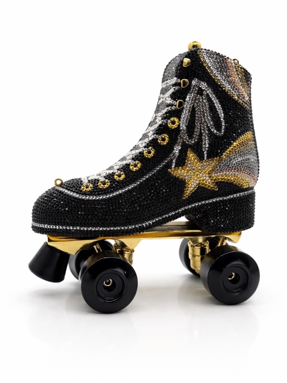 Judith Leiber Roller Skate Minaudière Clutch